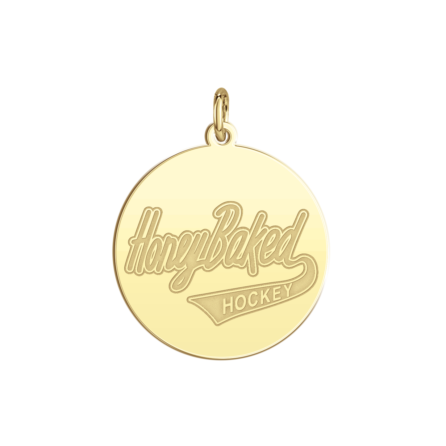 Honey Baked Hockey Signature Disc Small