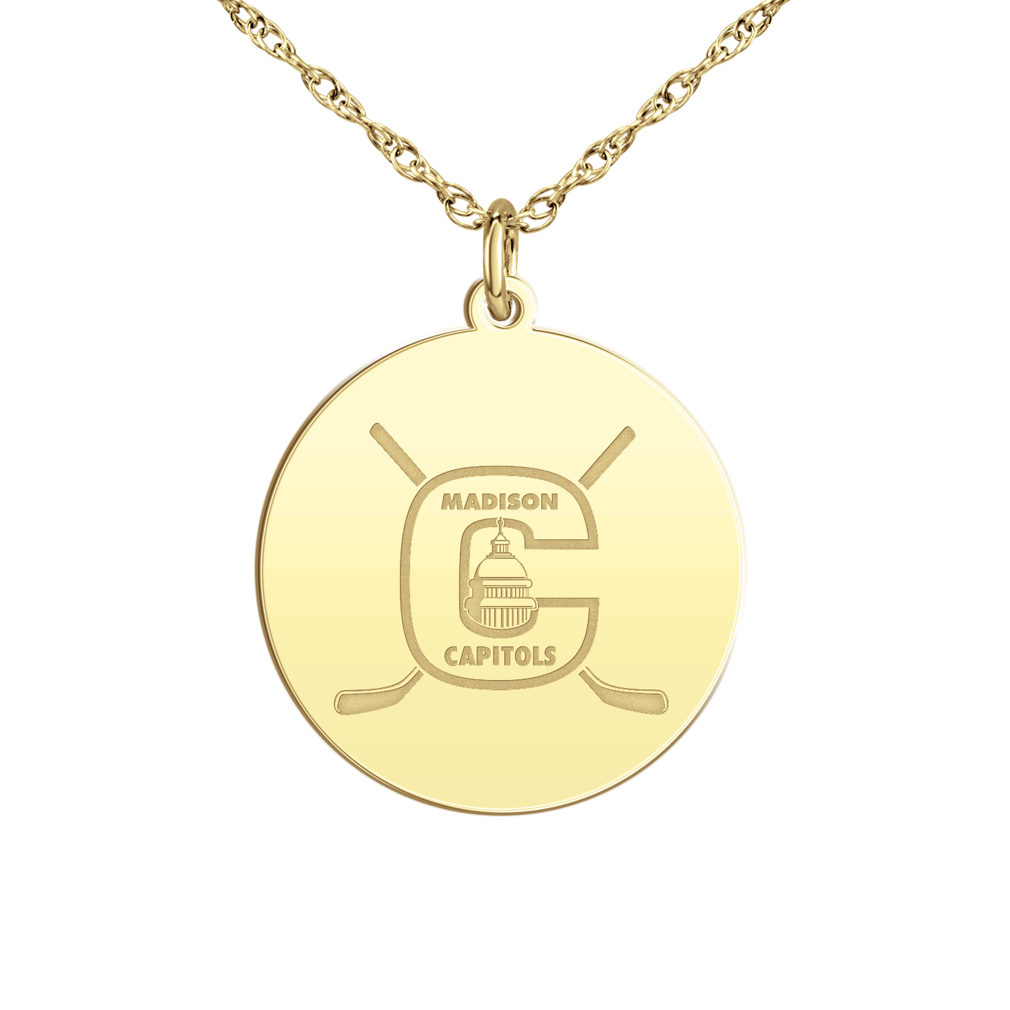 Madison Capitols Youth Hockey Signature Disc Small