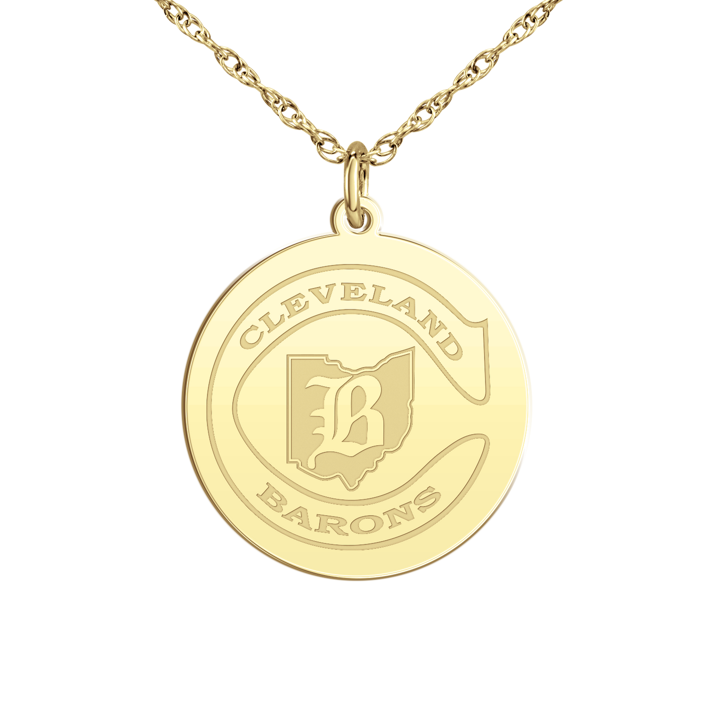 Cleveland Barons Signature Disc Small