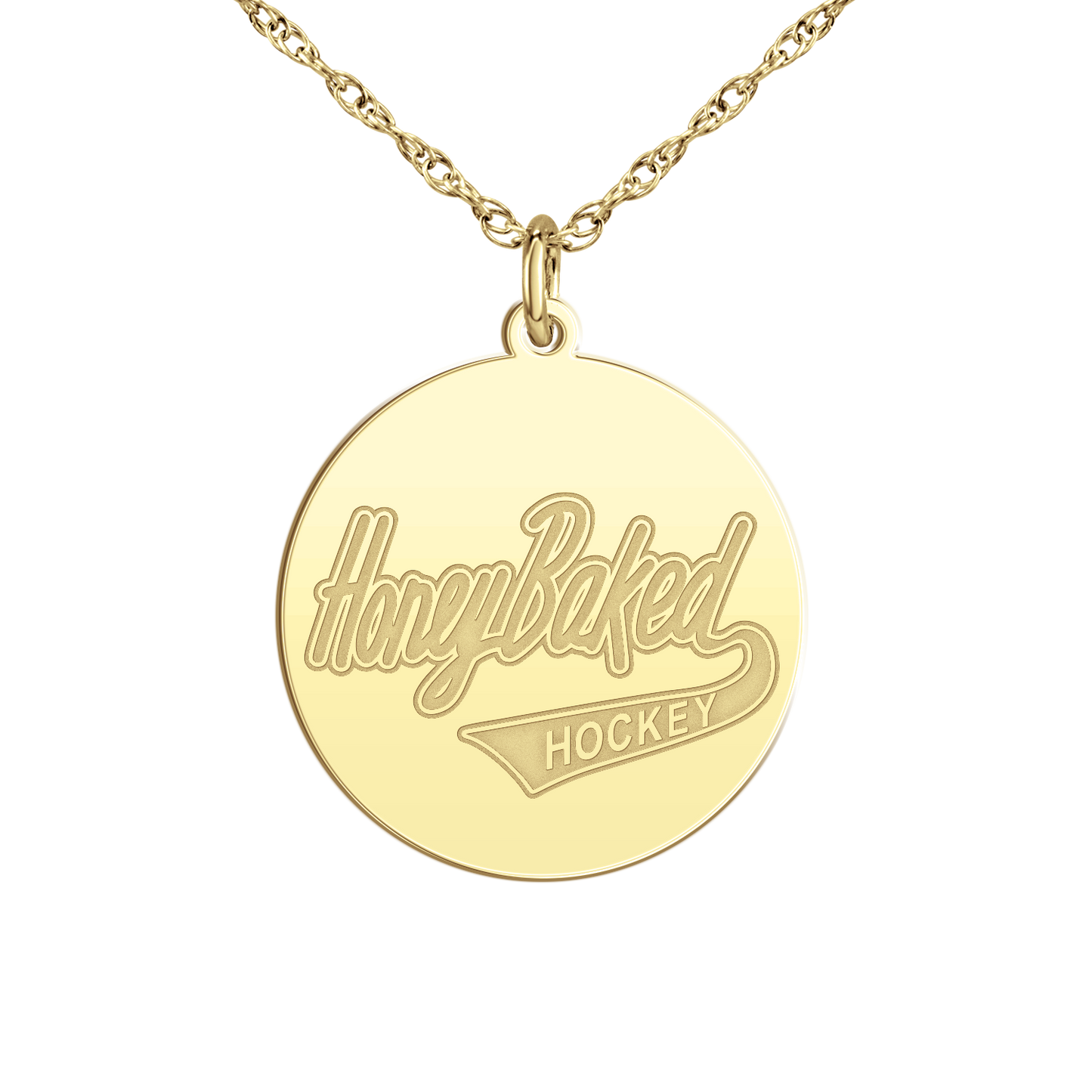 Honey Baked Hockey Signature Disc Small