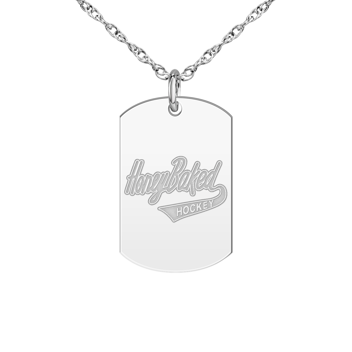 Honey Baked Hockey Signature Tag Small