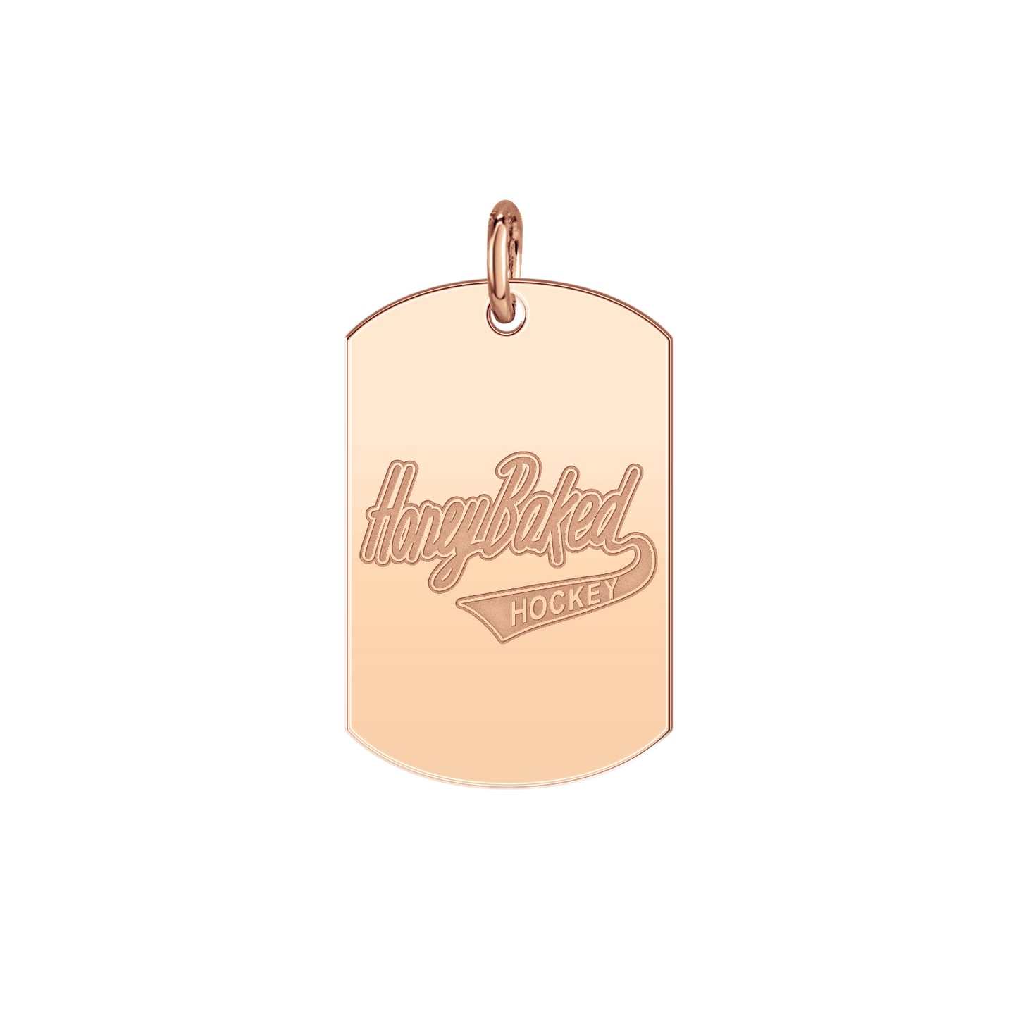 Honey Baked Hockey Signature Tag Small