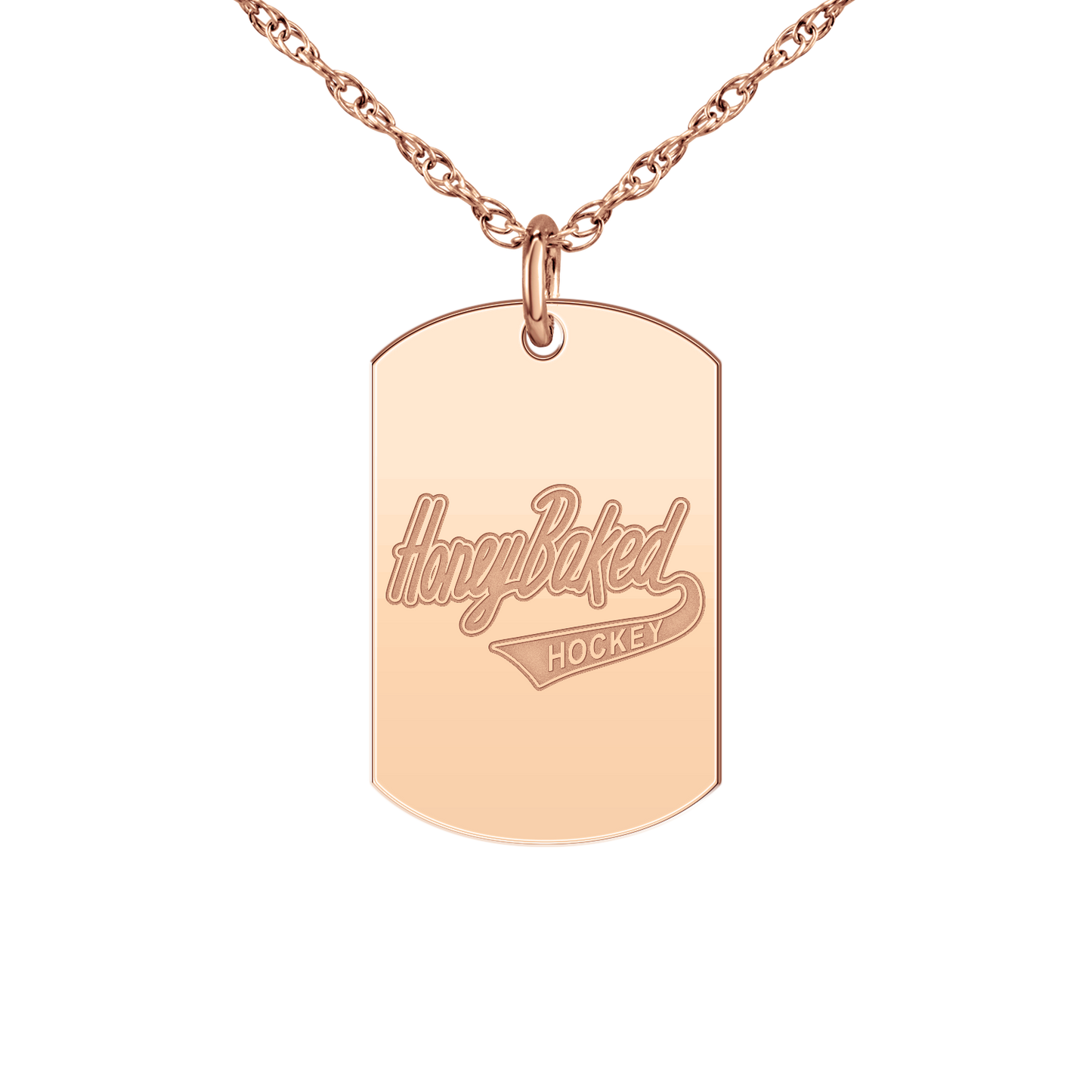 Honey Baked Hockey Signature Tag Small