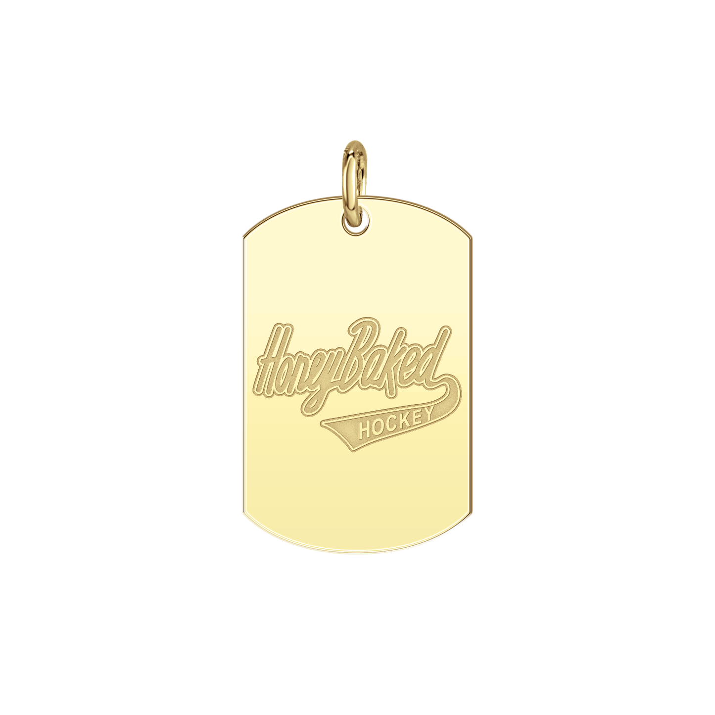 Honey Baked Hockey Signature Tag Small