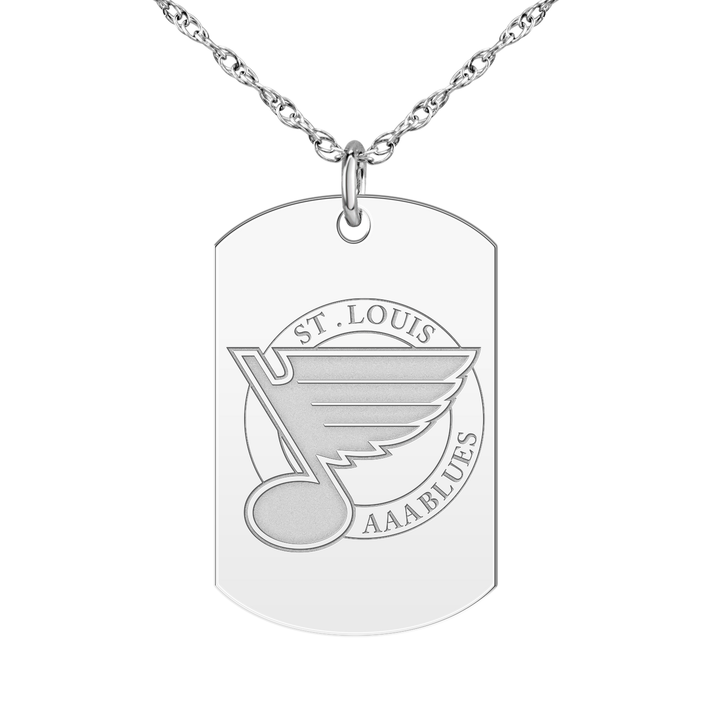 St. Louis AAA Blues Logo Tag Large