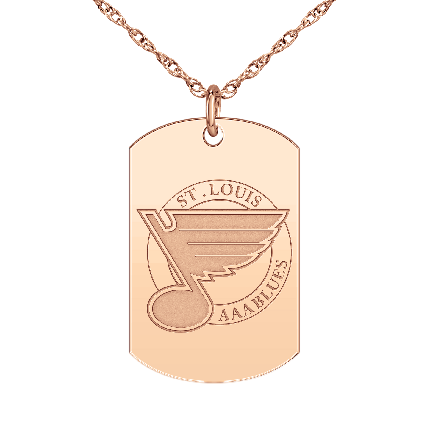 St. Louis AAA Blues Logo Tag Large