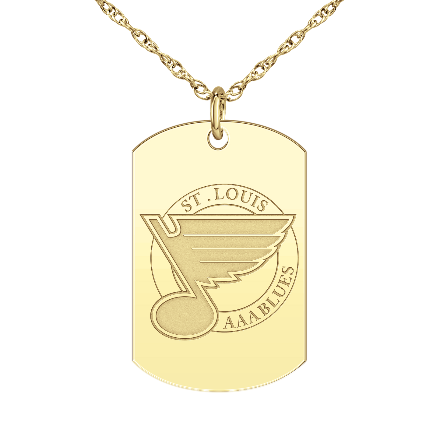 St. Louis AAA Blues Logo Tag Large