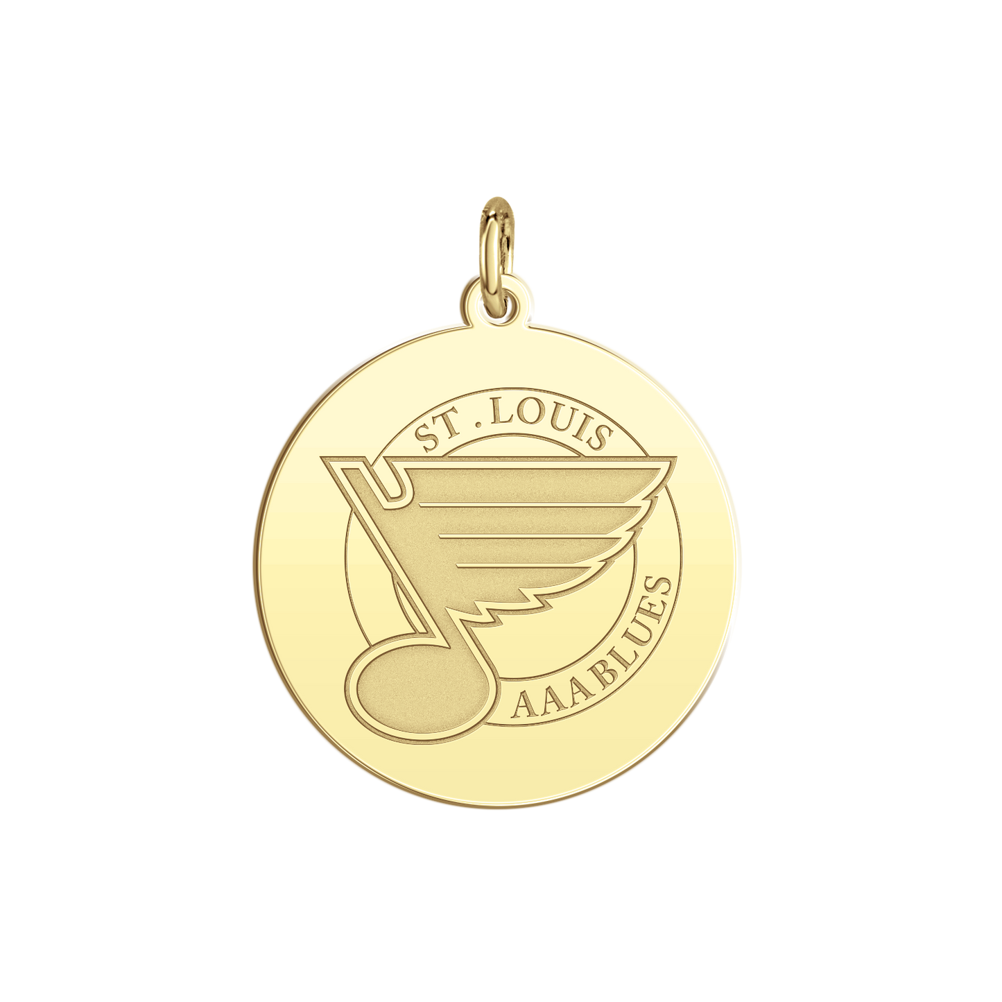 St. Louis AAA Blues Logo Disc Small