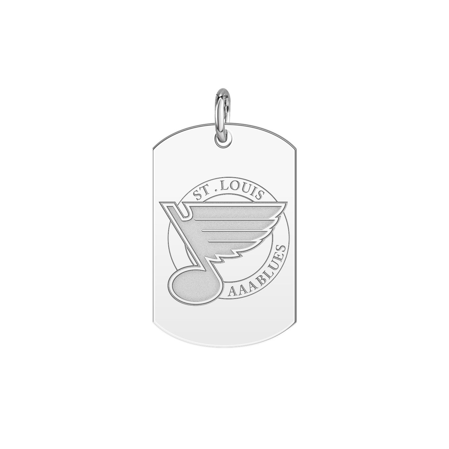 St. Louis AAA Blues Logo Tag Small