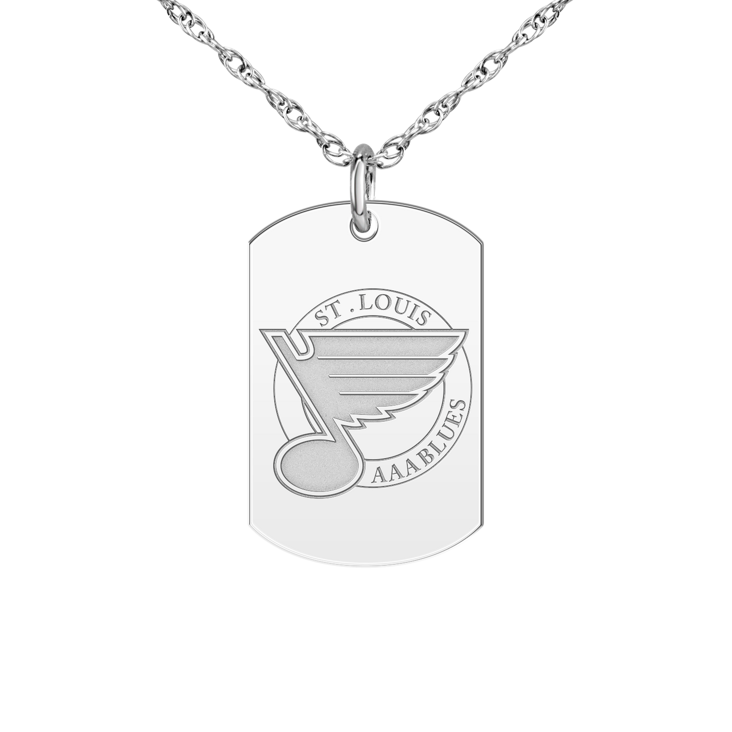 St. Louis AAA Blues Logo Tag Small