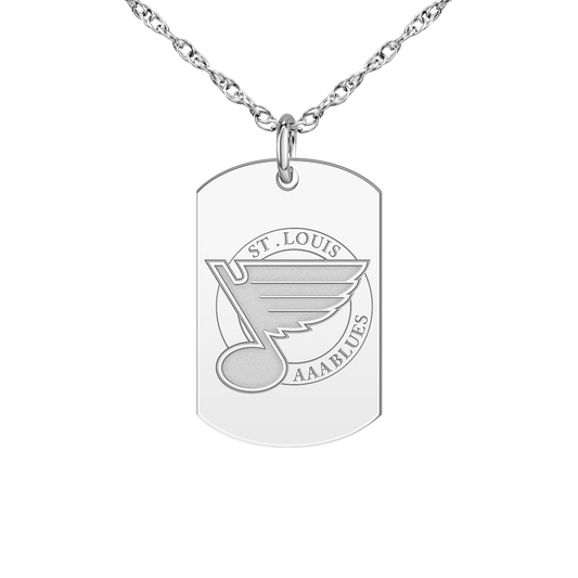 St. Louis AAA Blues Logo Tag Small