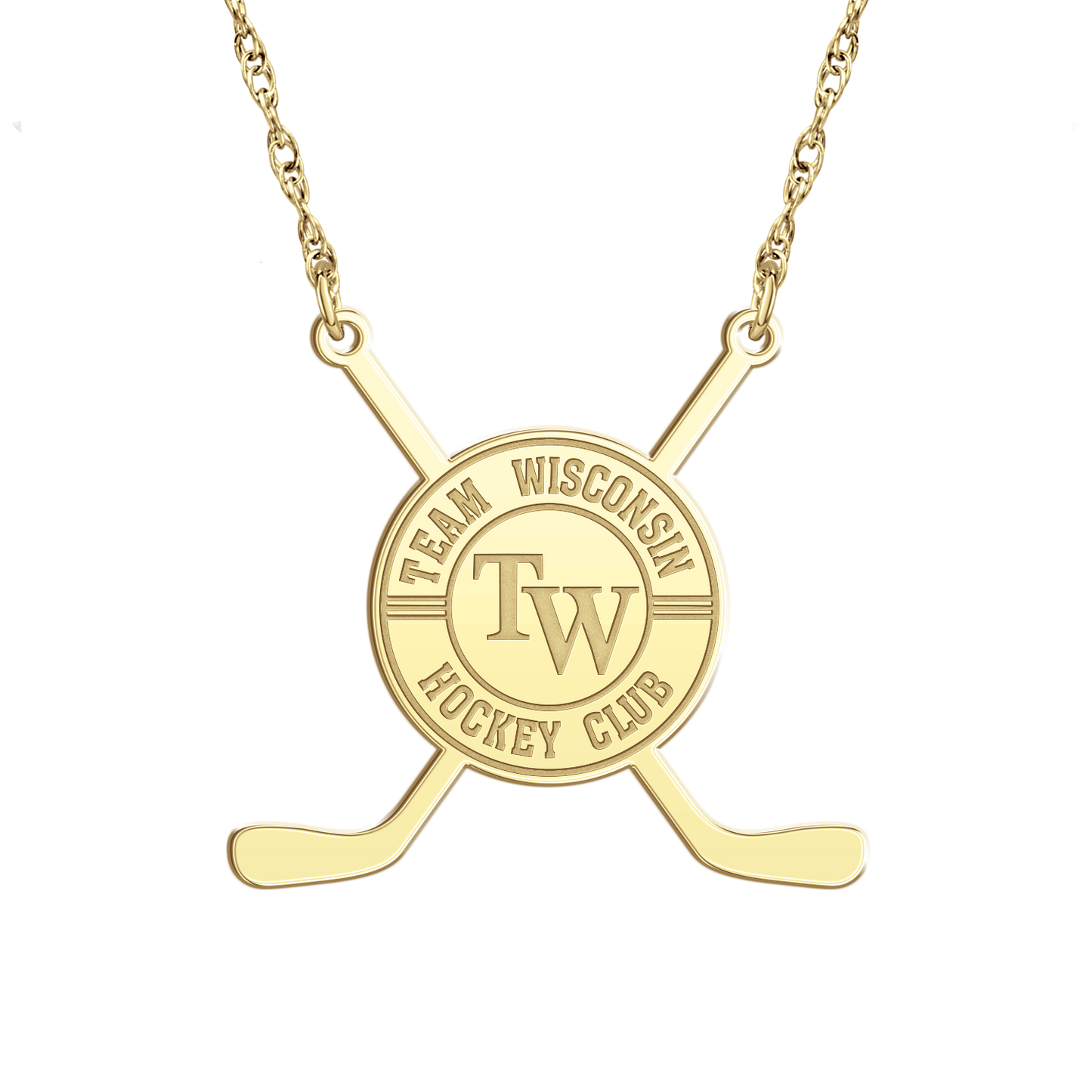 Team Wisconsin Sticks Necklace