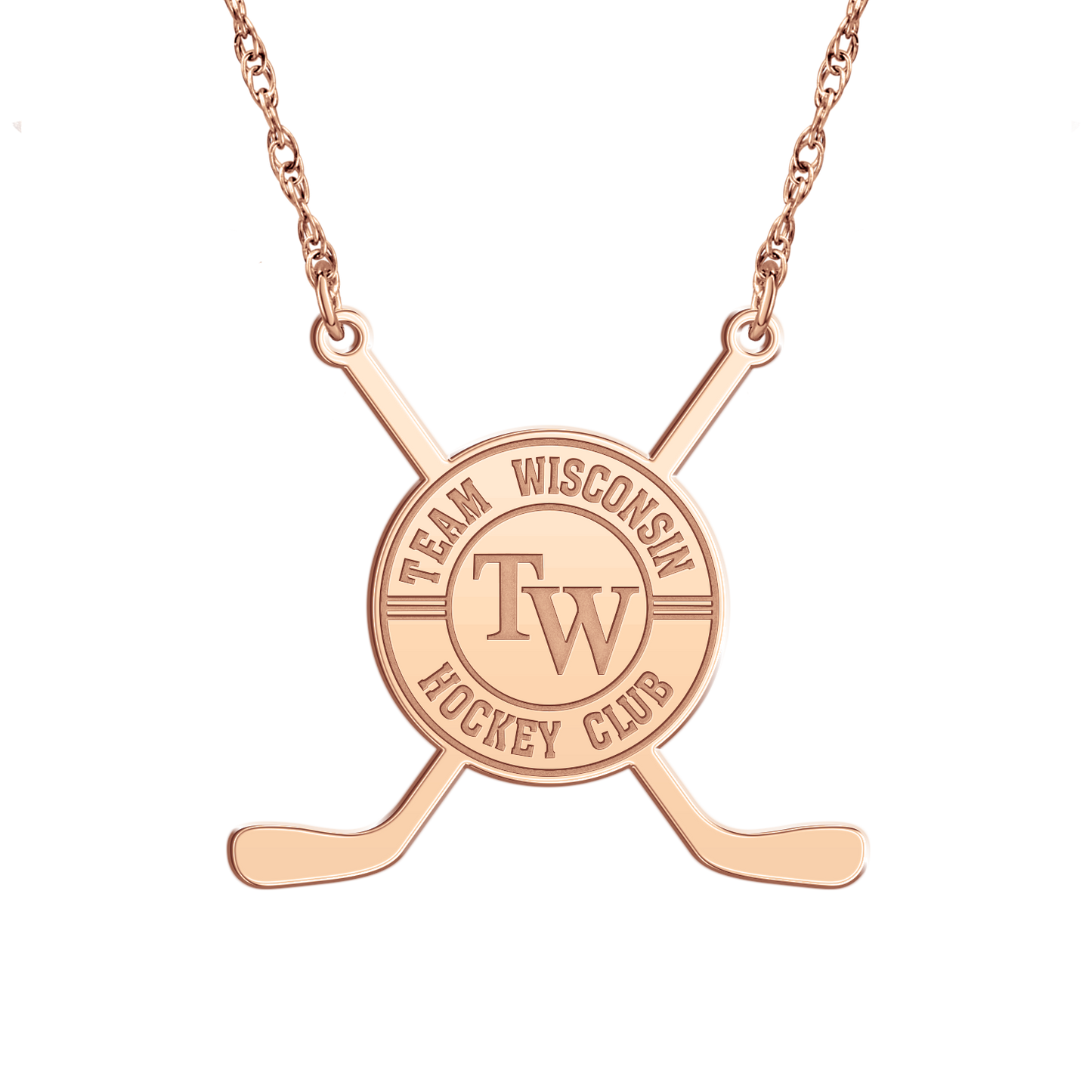 Team Wisconsin Sticks Necklace