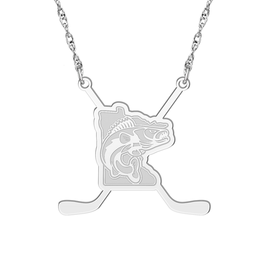 Minnesota Walleye Sticks Necklace
