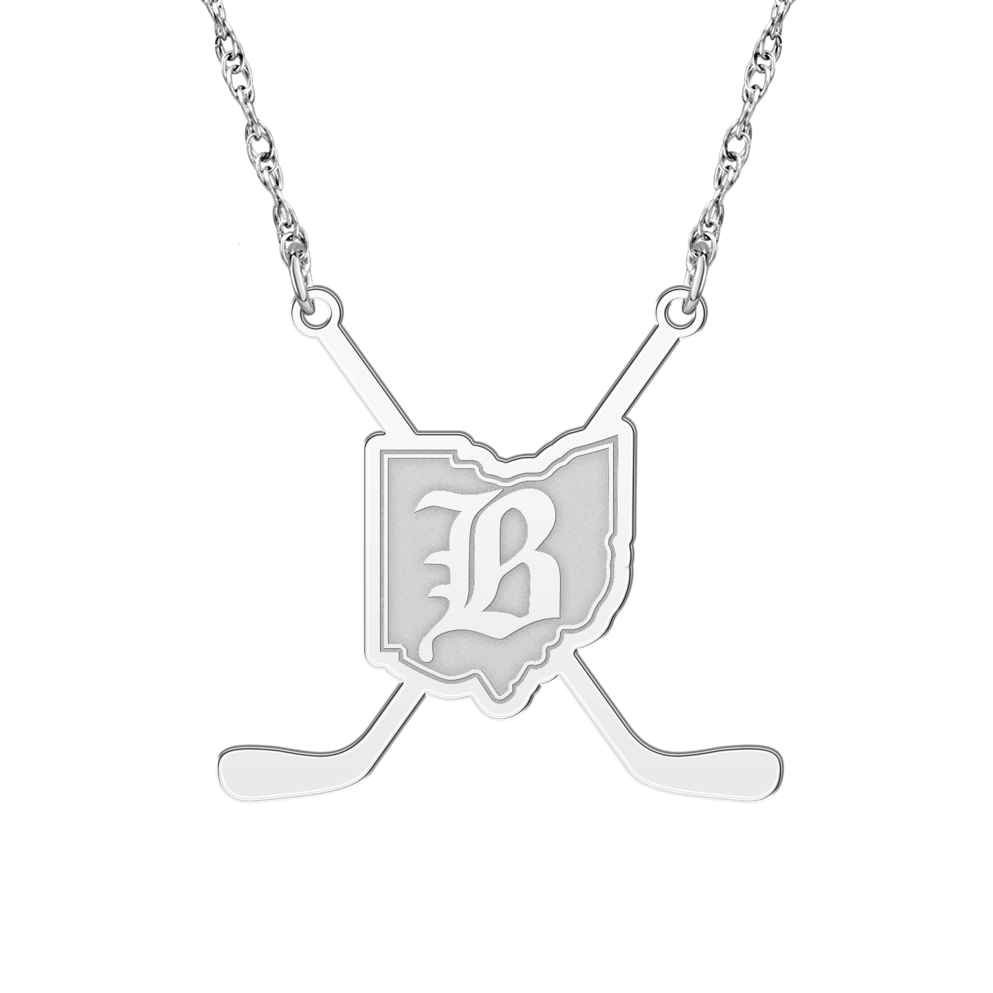 Cleveland Barons Sticks Necklace