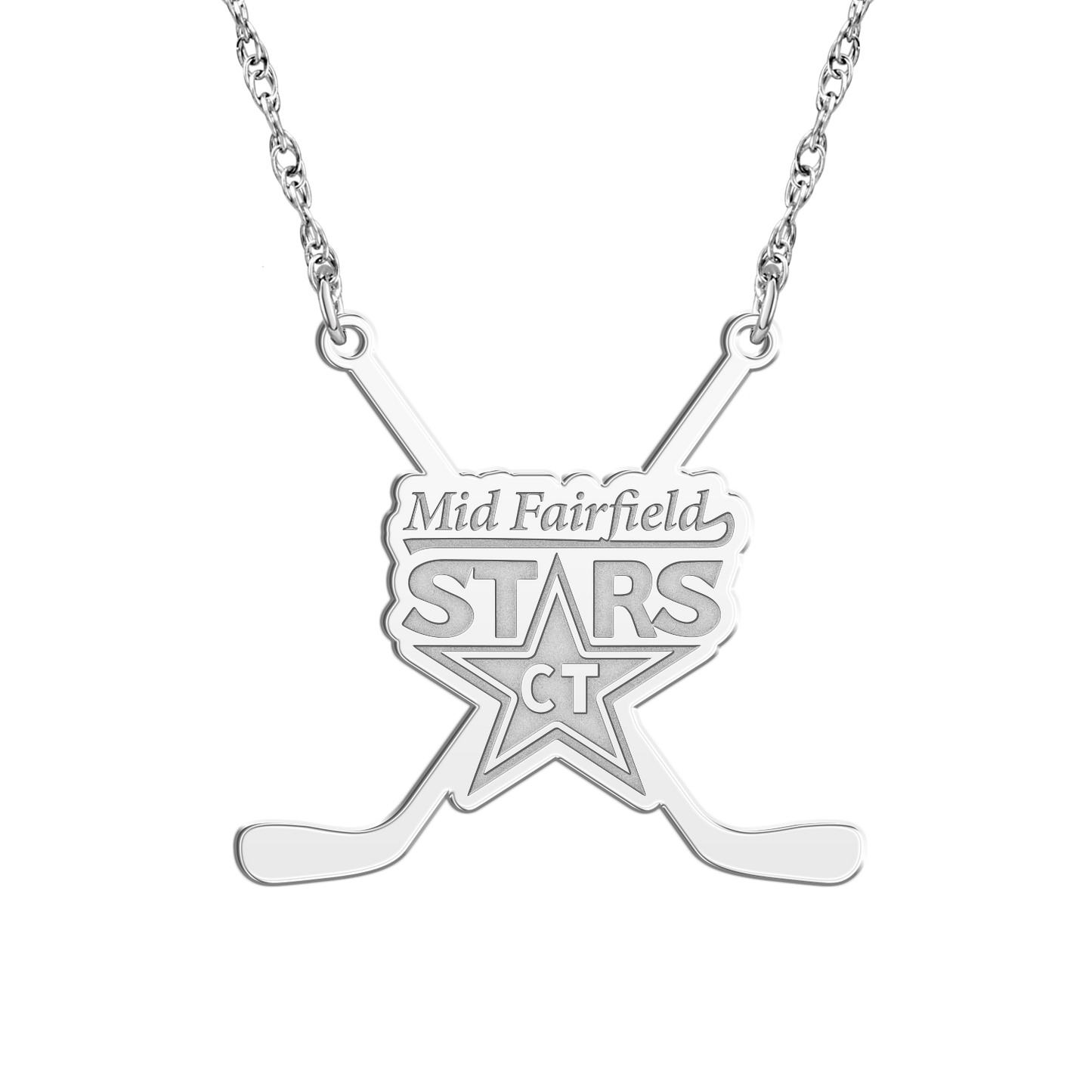 Mid Fairfield Stars Sticks Necklace