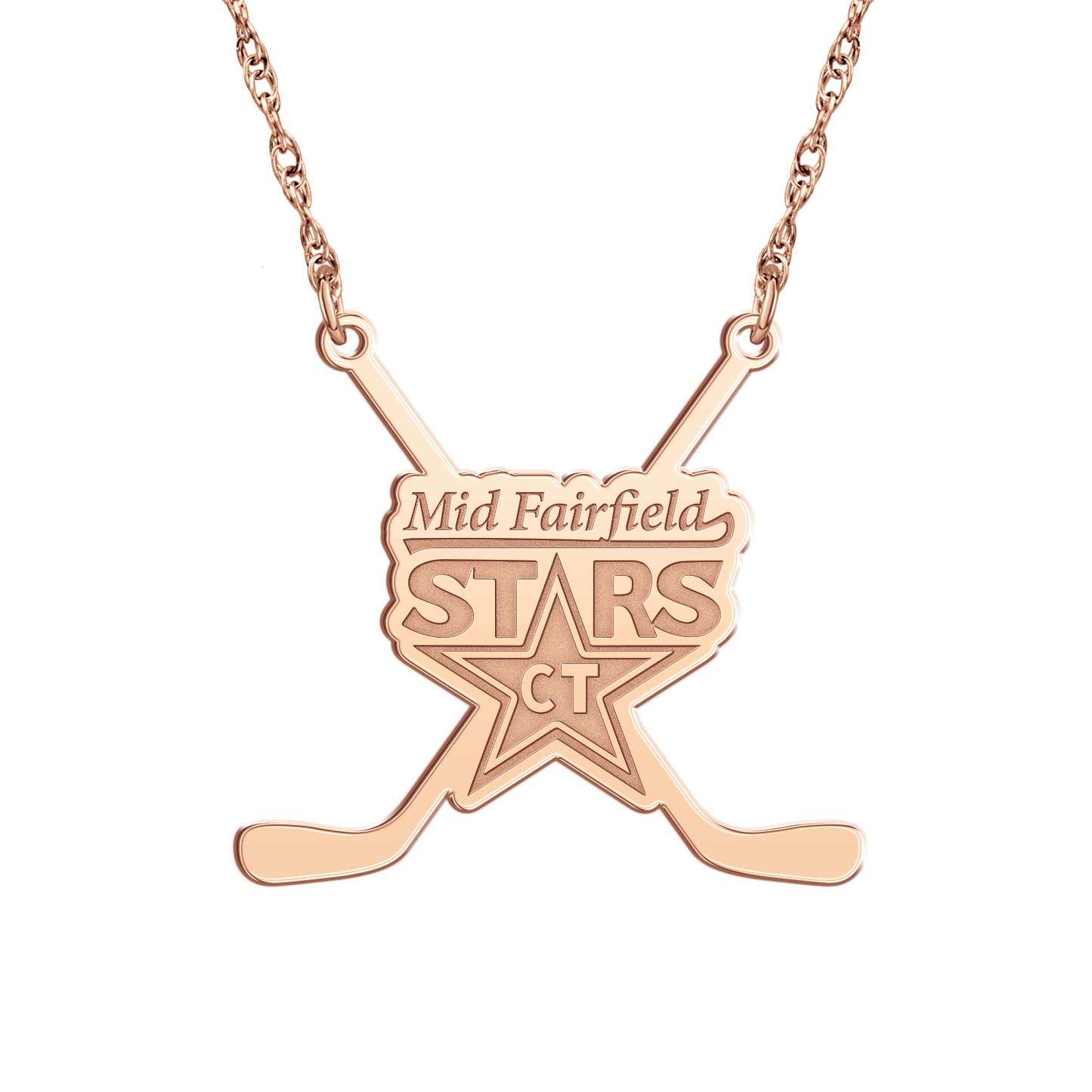Mid Fairfield Stars Sticks Necklace