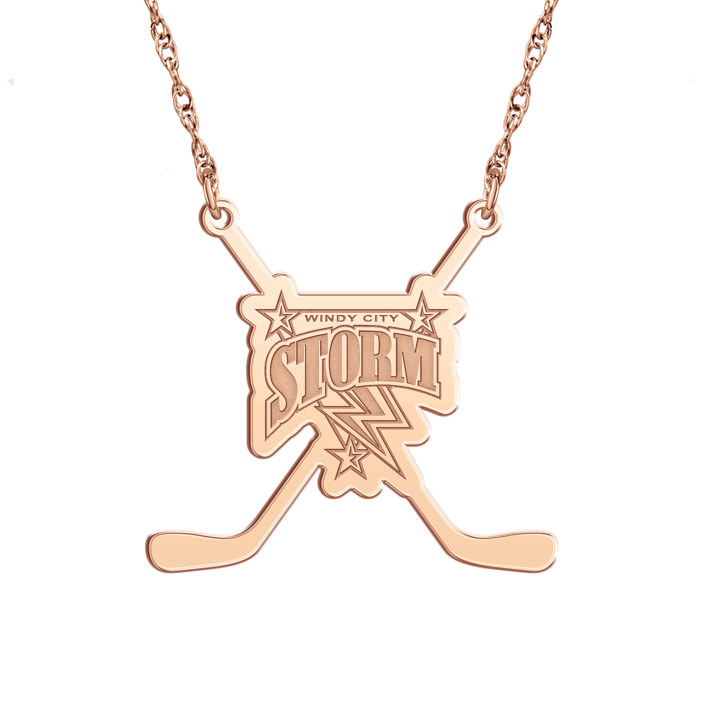 Windy City Storm Sticks Necklace