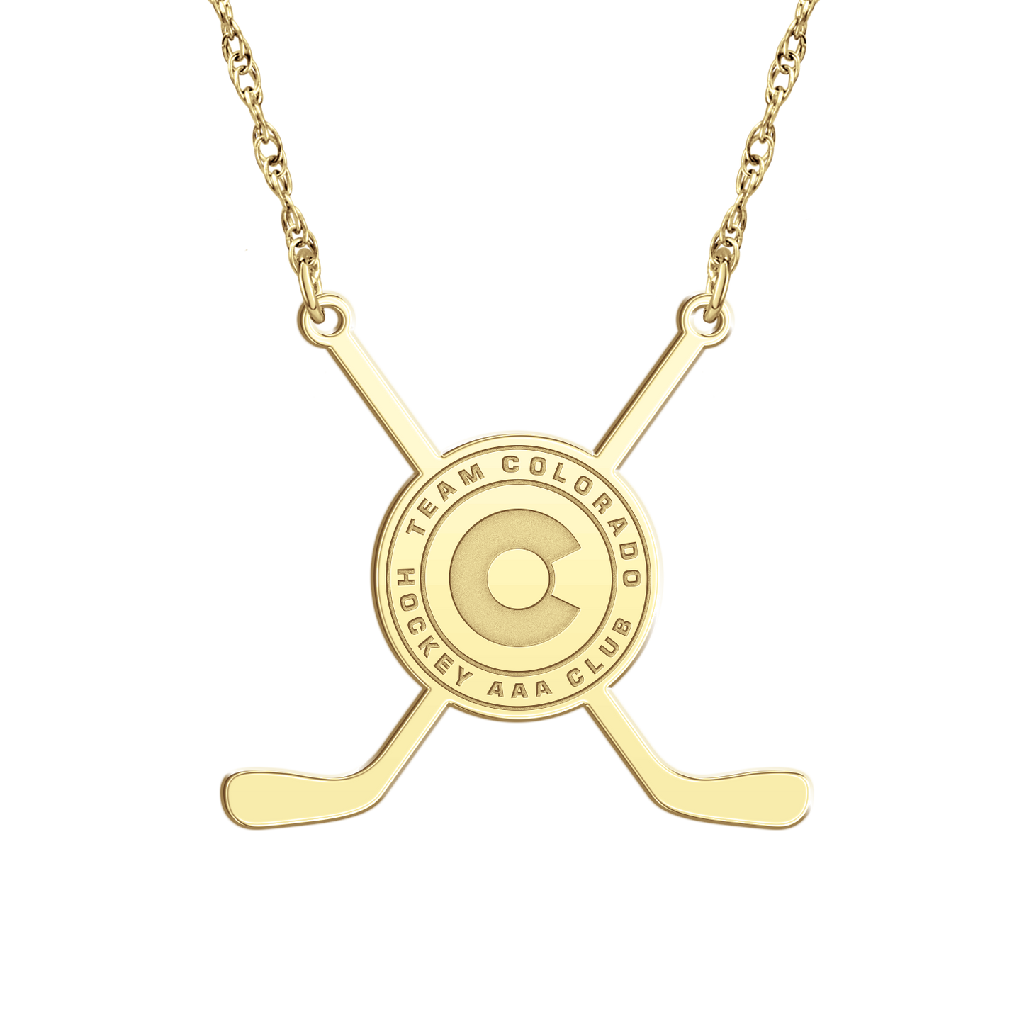 Team Colorado Sticks Necklace