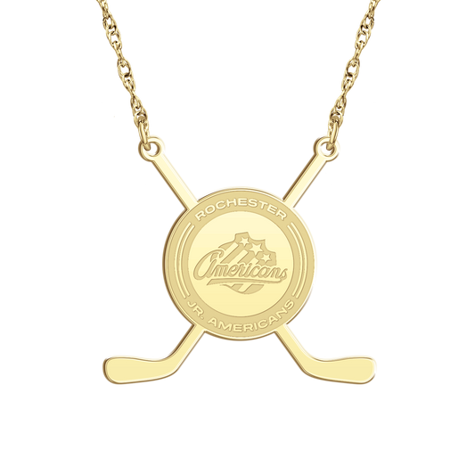 Rochester Jr. Americans Sticks Necklace