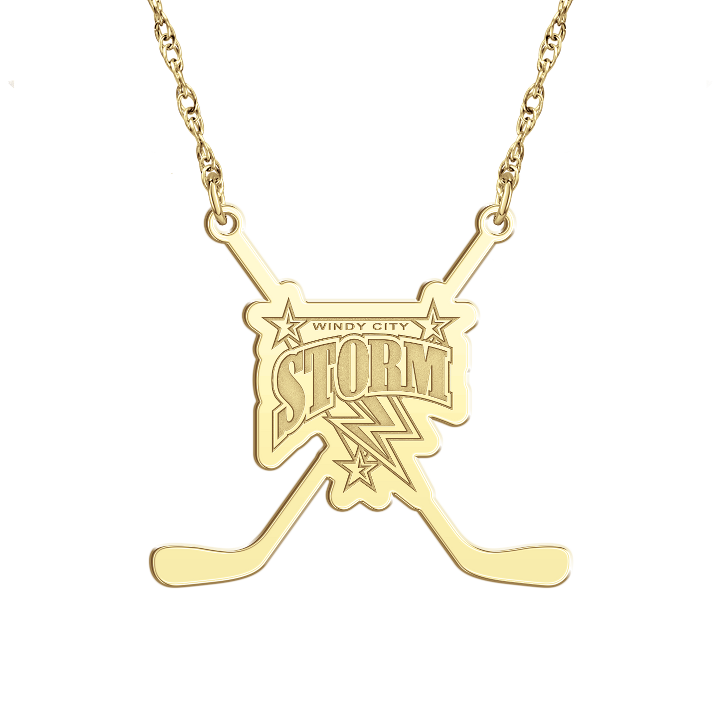Windy City Storm Sticks Necklace