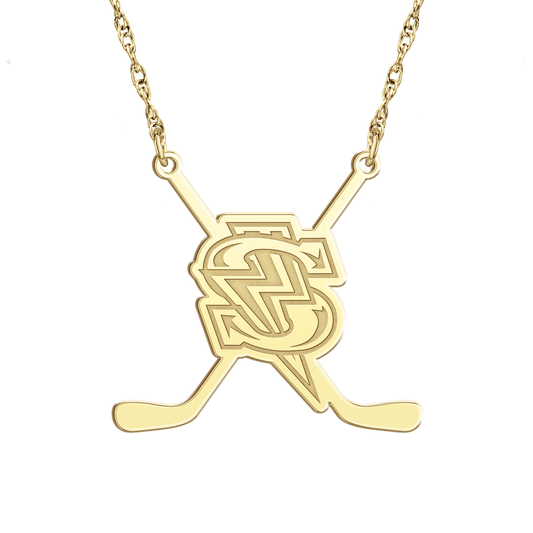 Windy City Storm Bolt Sticks Necklace