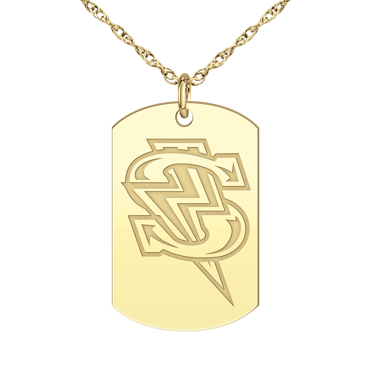 Windy City Storm Bolt Logo Tag Large