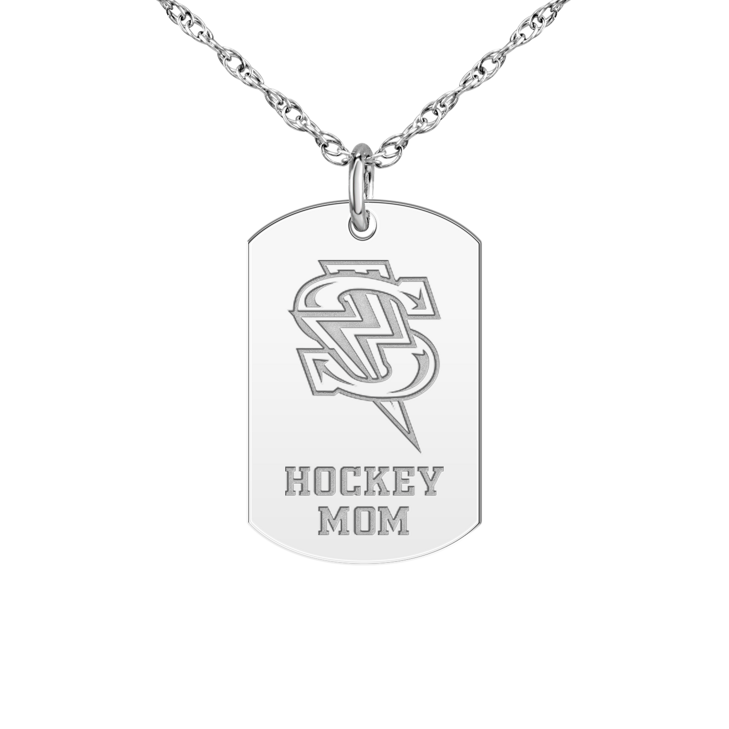 Windy City Storm Bolt Hockey Mom Tag