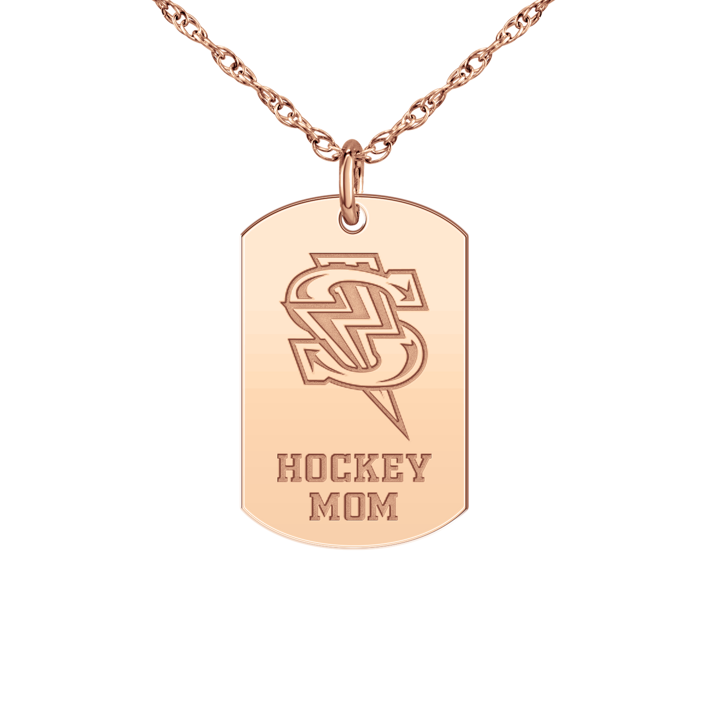 Windy City Storm Bolt Hockey Mom Tag