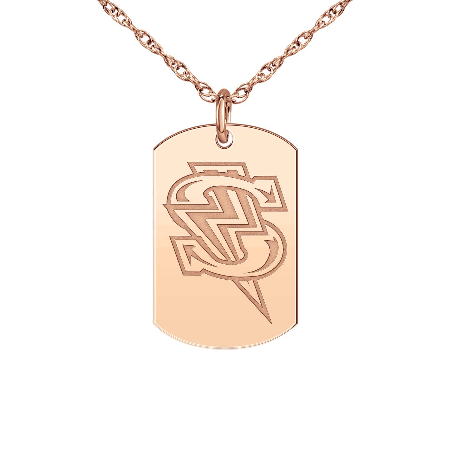 Windy City Storm Bolt Logo Tag Small