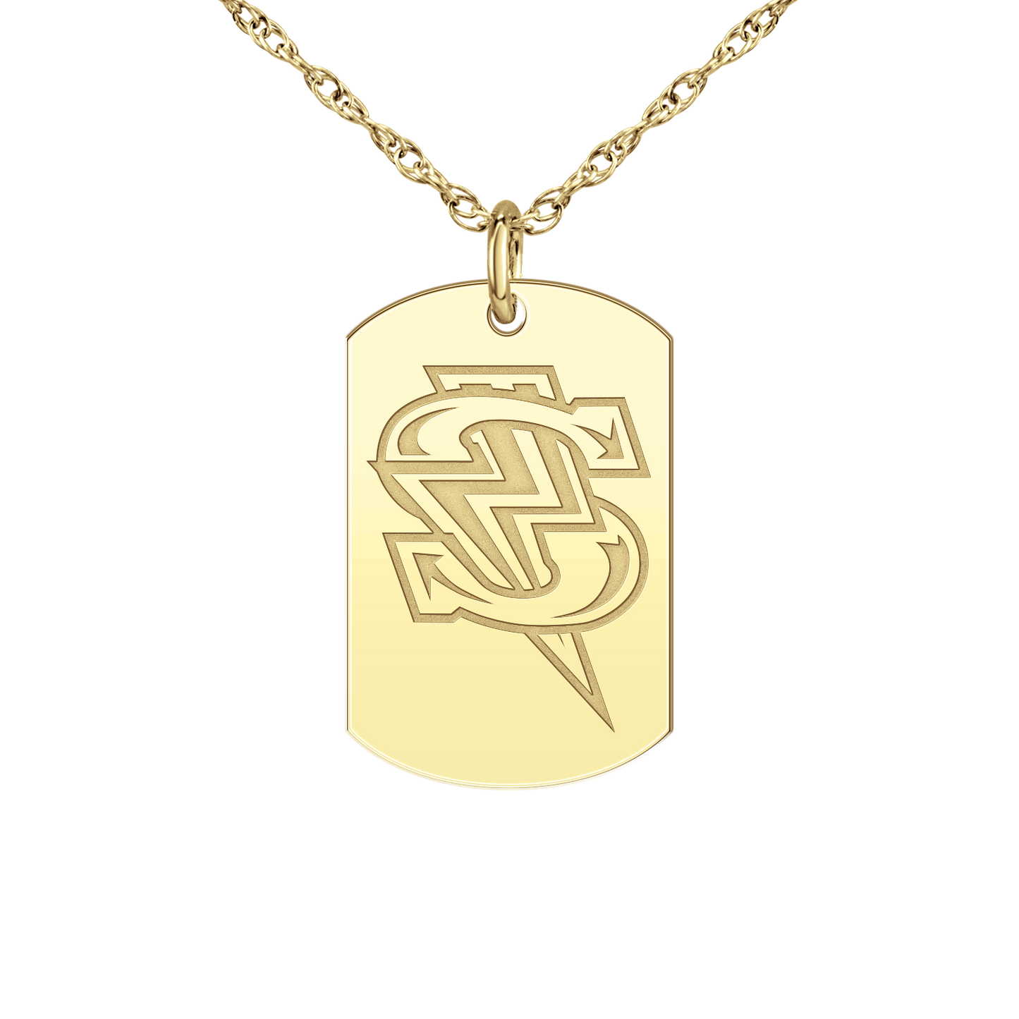 Windy City Storm Bolt Logo Tag Small