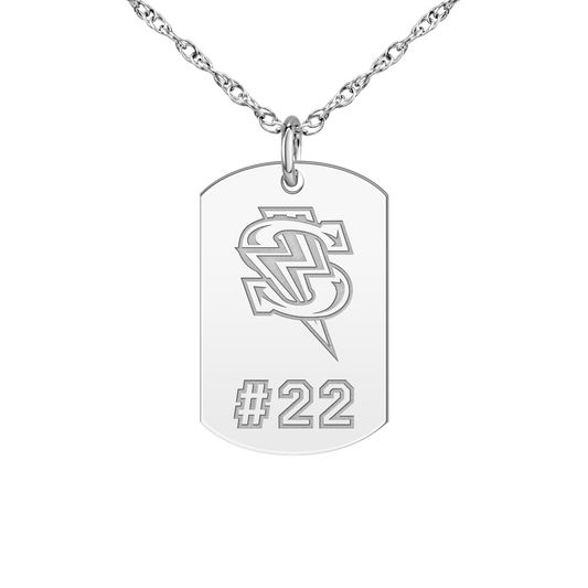 Windy City Storm Bolt Players Tag Small