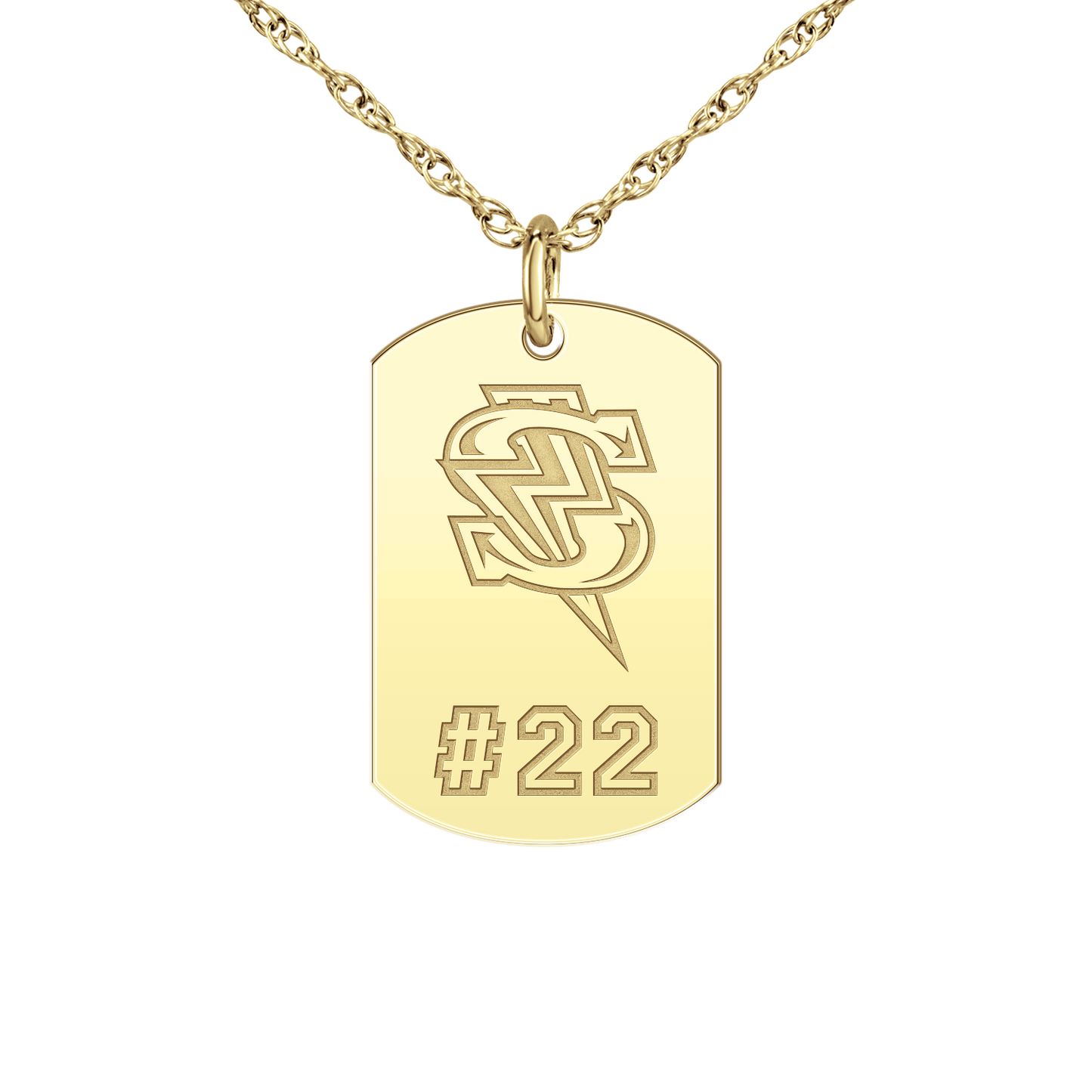 Windy City Storm Bolt Players Tag Small