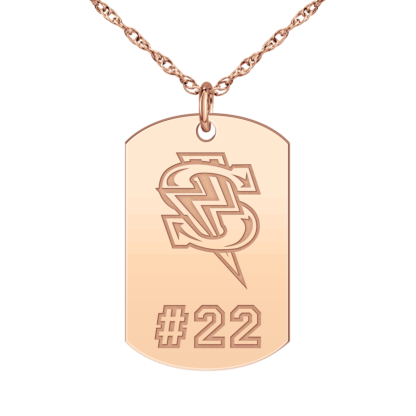 Windy City Storm Bolt Players Tag Large