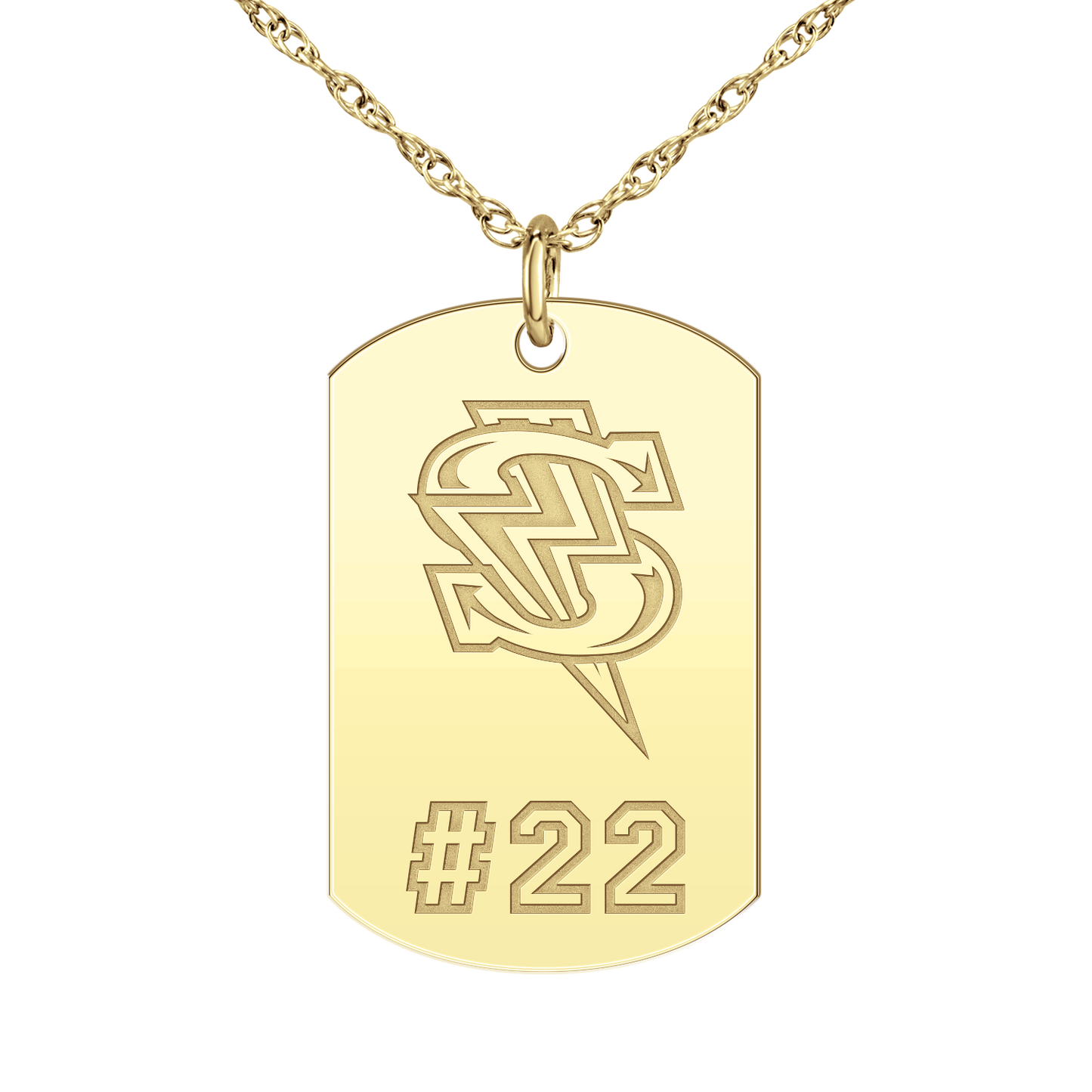 Windy City Storm Bolt Players Tag Large