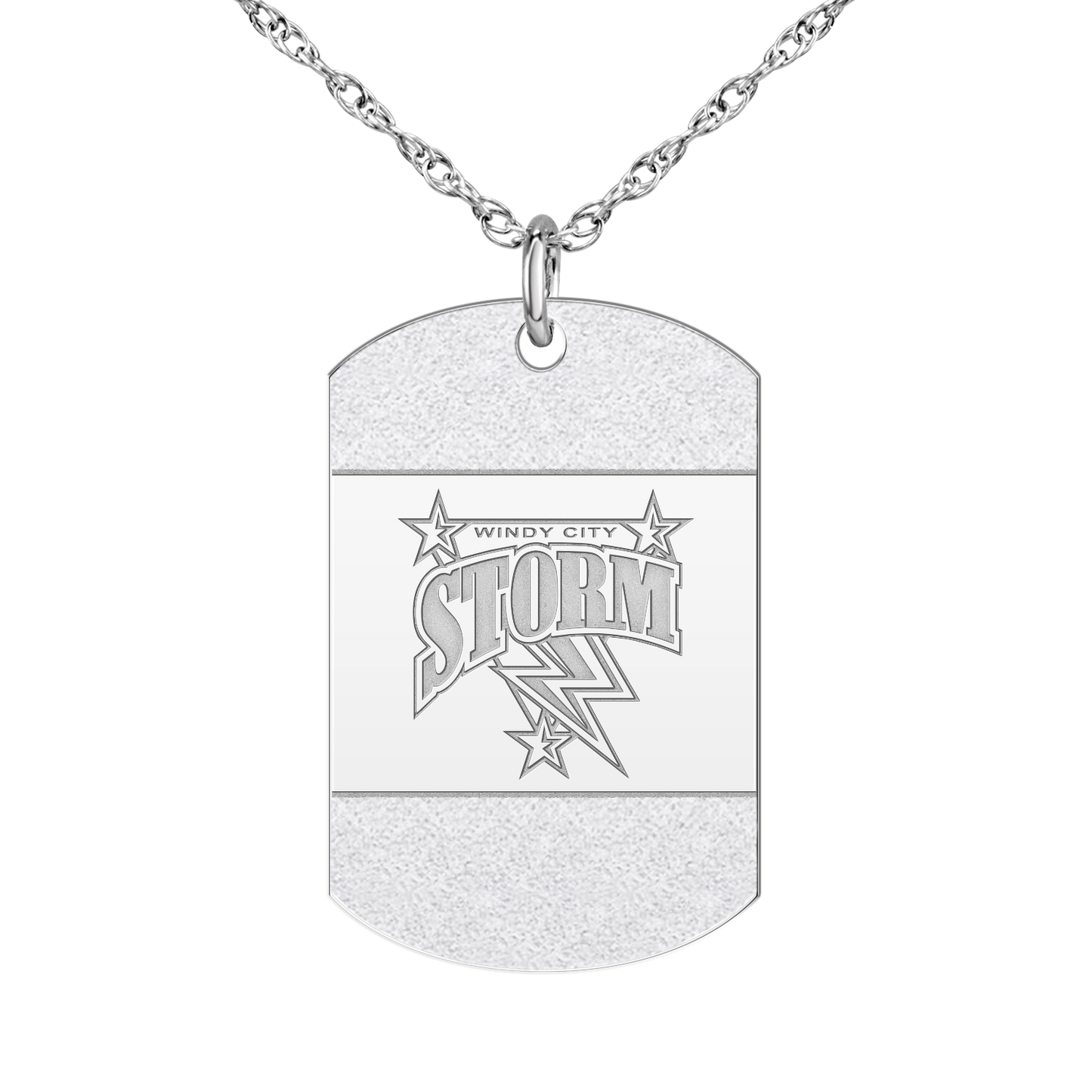 Windy City Storm Iced Tag