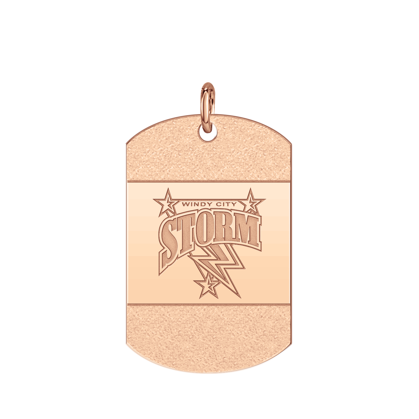 Windy City Storm Iced Tag