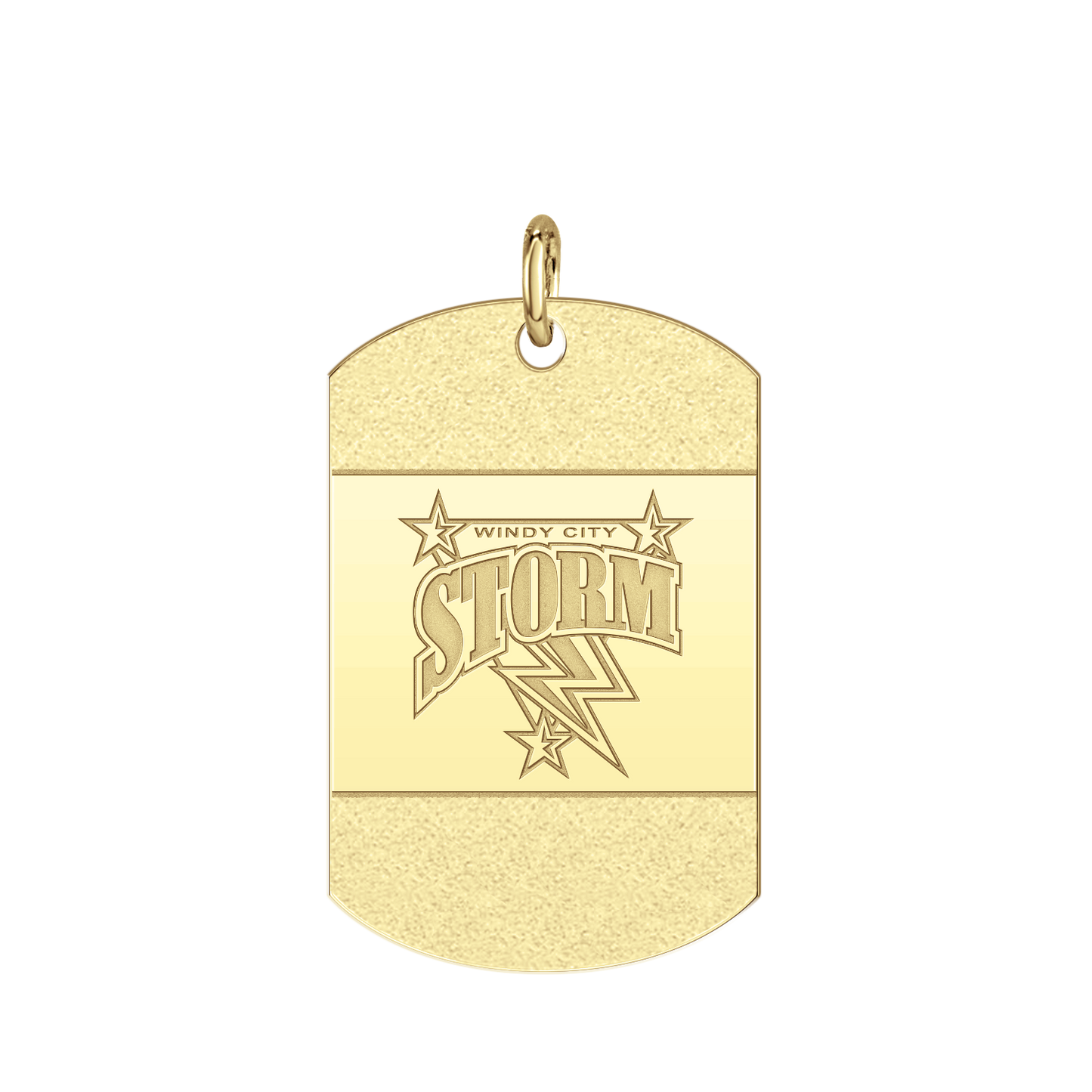 Windy City Storm Iced Tag