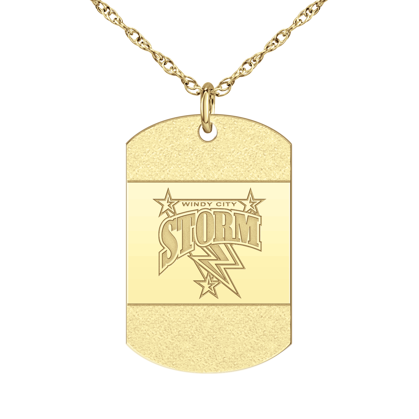 Windy City Storm Iced Tag