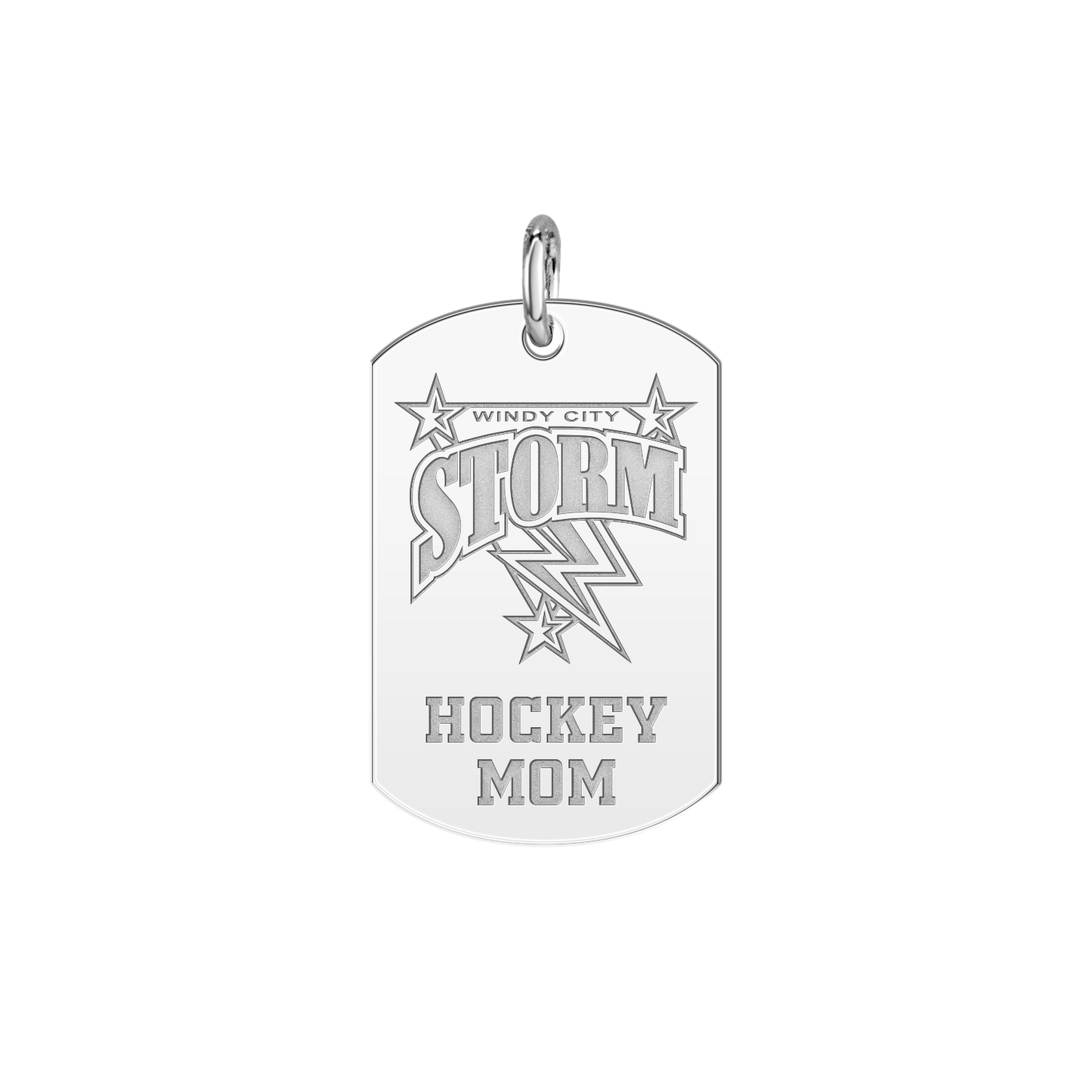 Windy City Storm Hockey Mom Tag