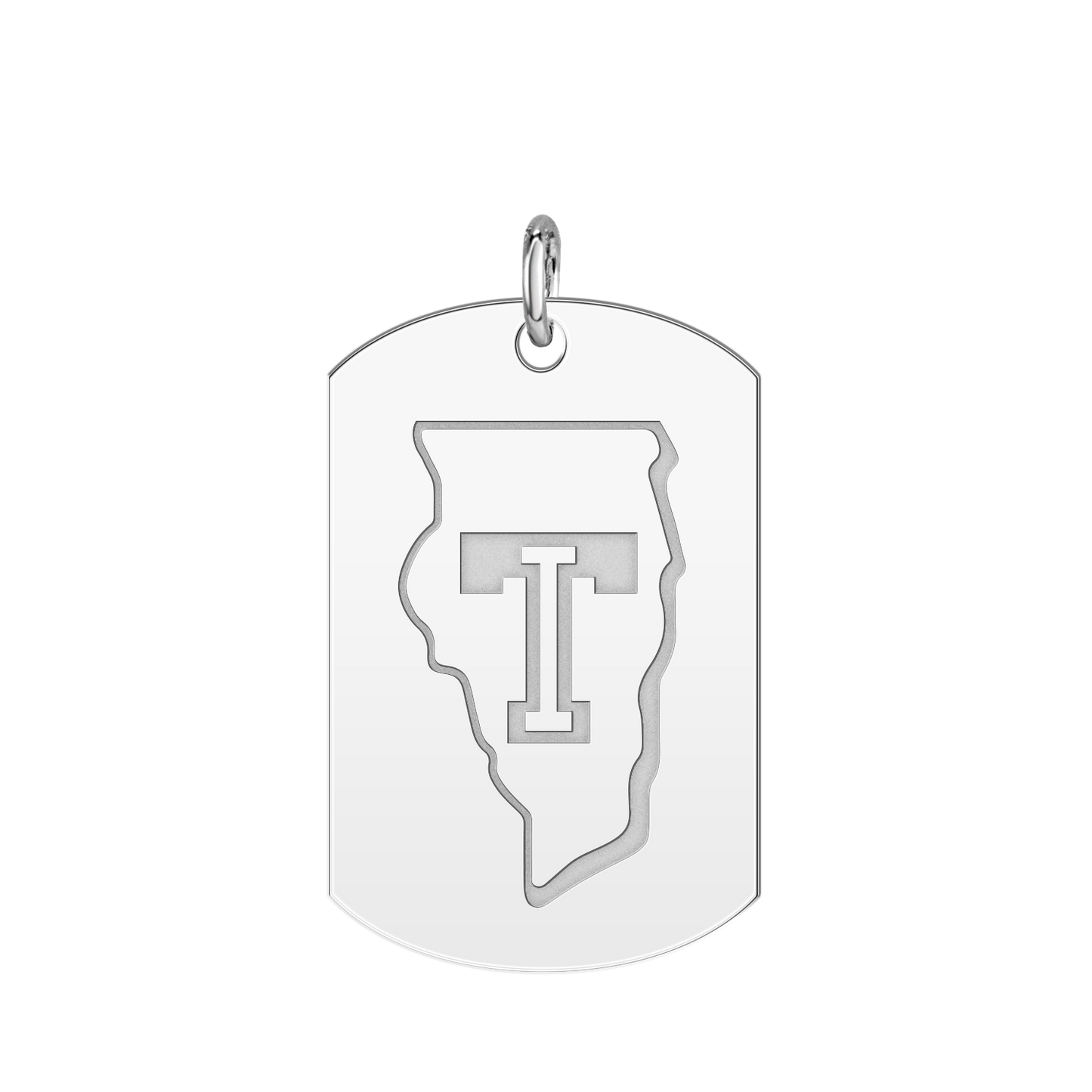 Team Illinois Logo Tag Large