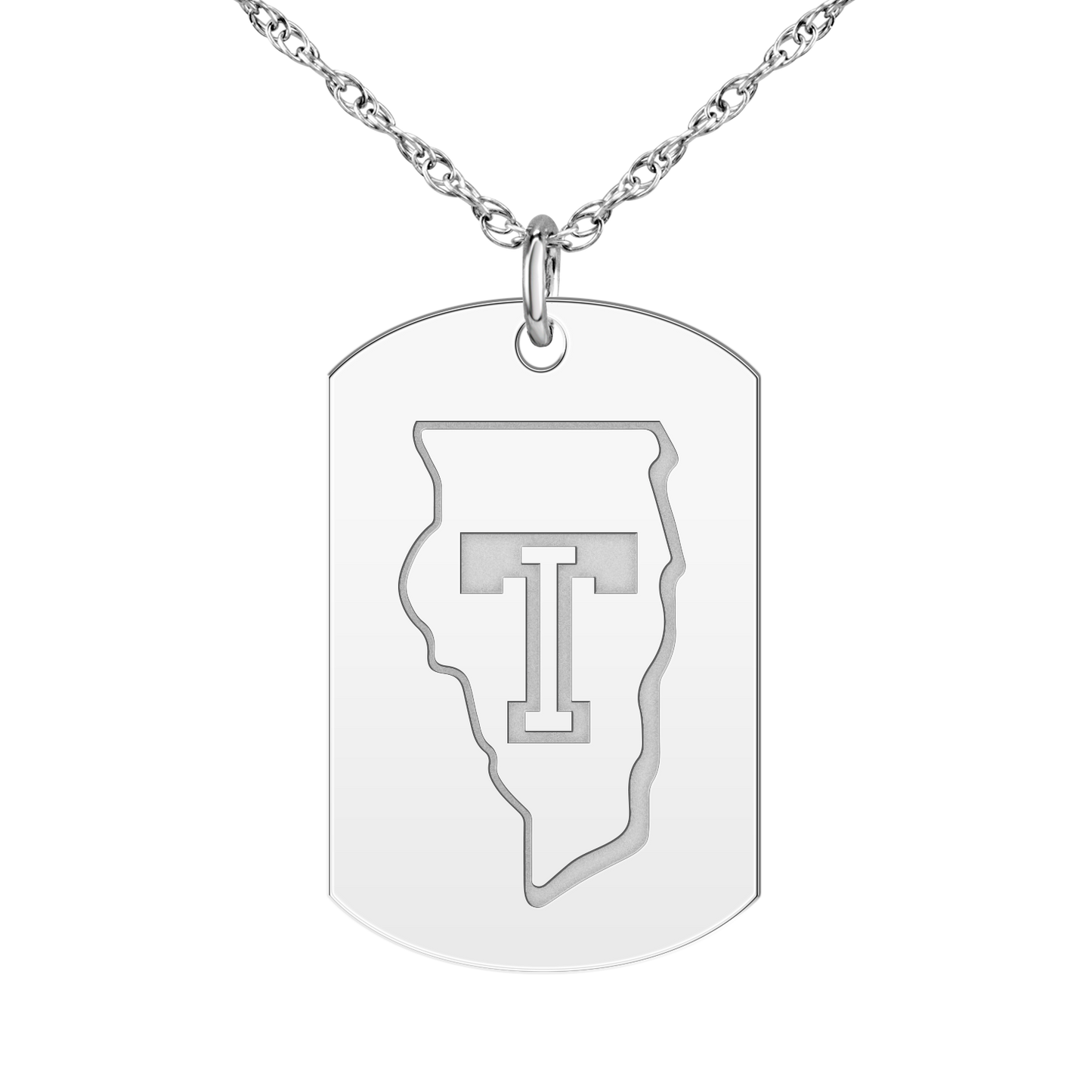 Team Illinois Logo Tag Large