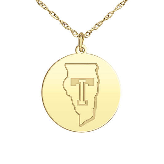 Team Illinois Logo Disc Small