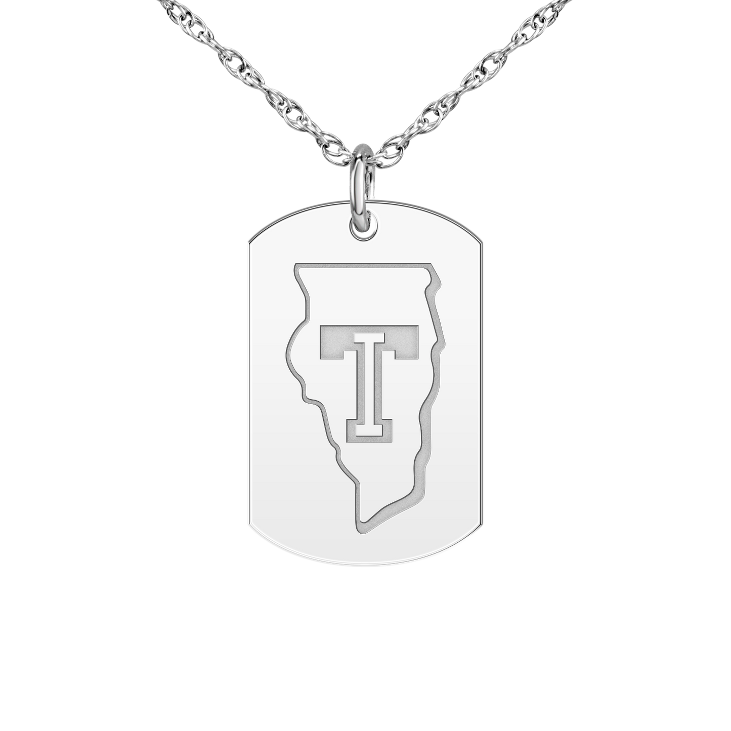 Team Illinois Logo Tag Small