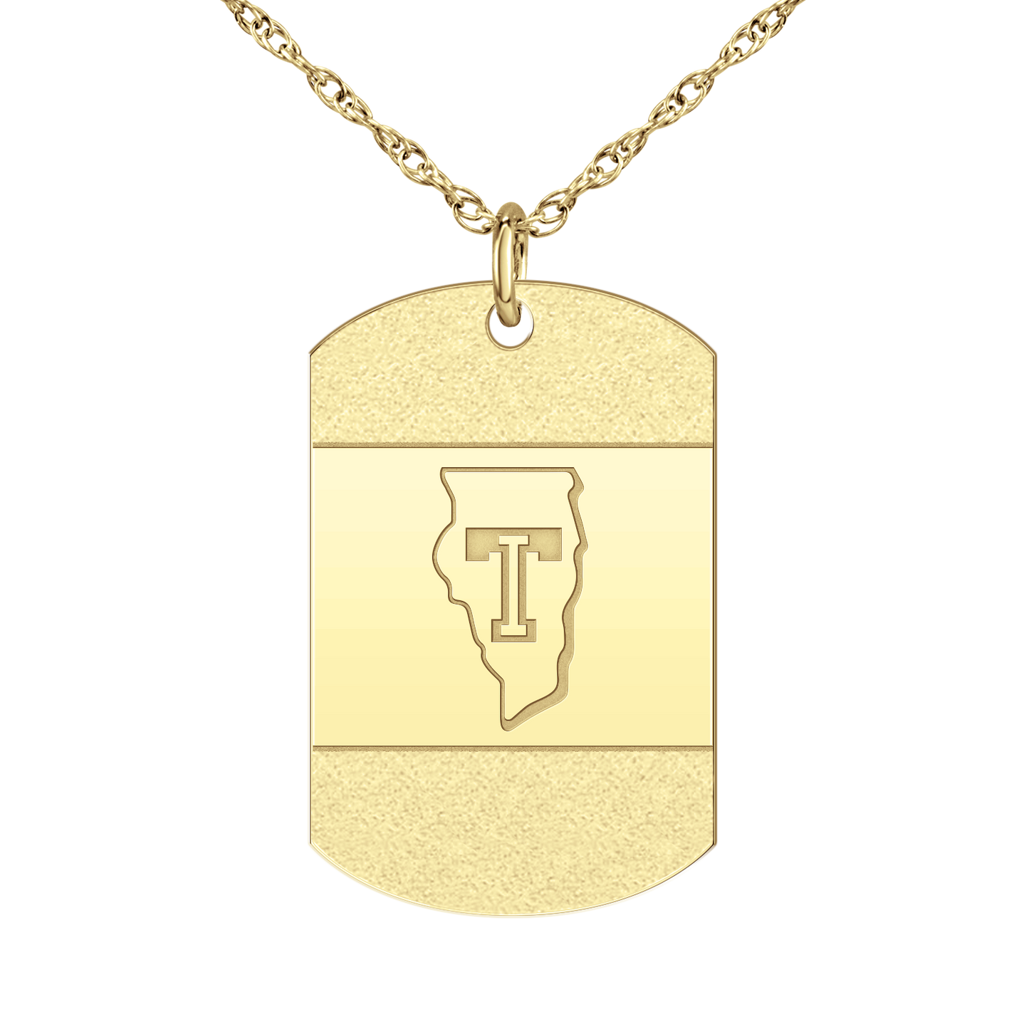 Team Illinois Iced Tag