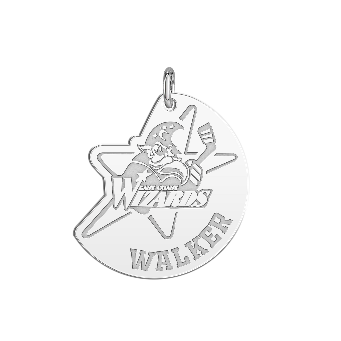 East Coast Wizards Name Logo Pendant