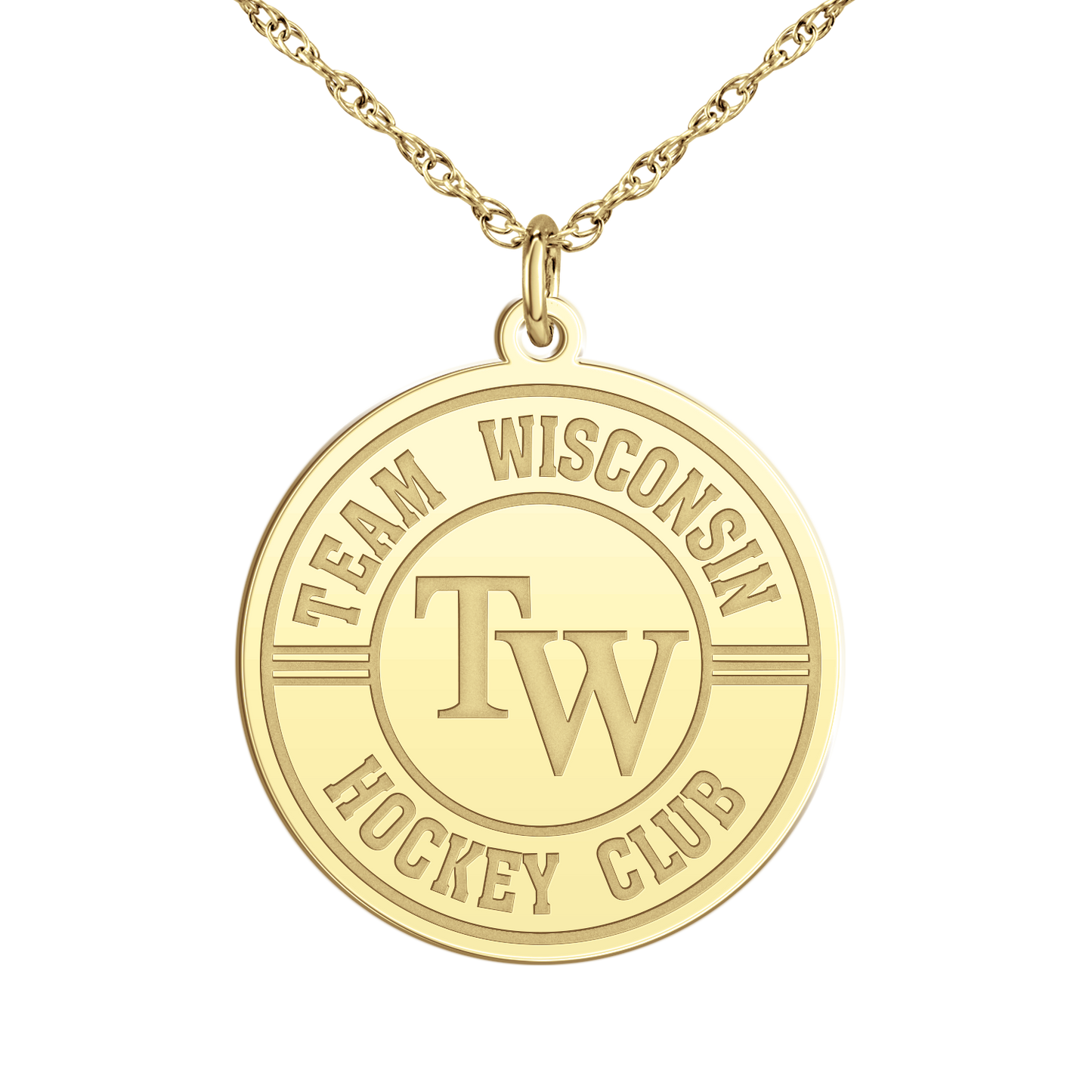 Team Wisconsin Logo Disc Large