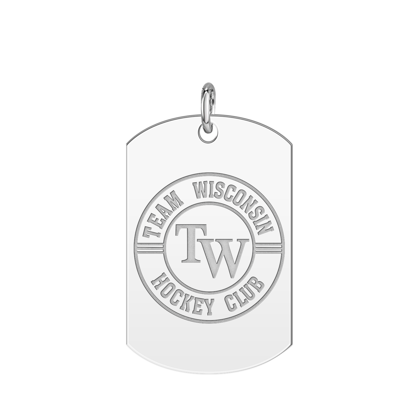Team Wisconsin Logo Tag Large