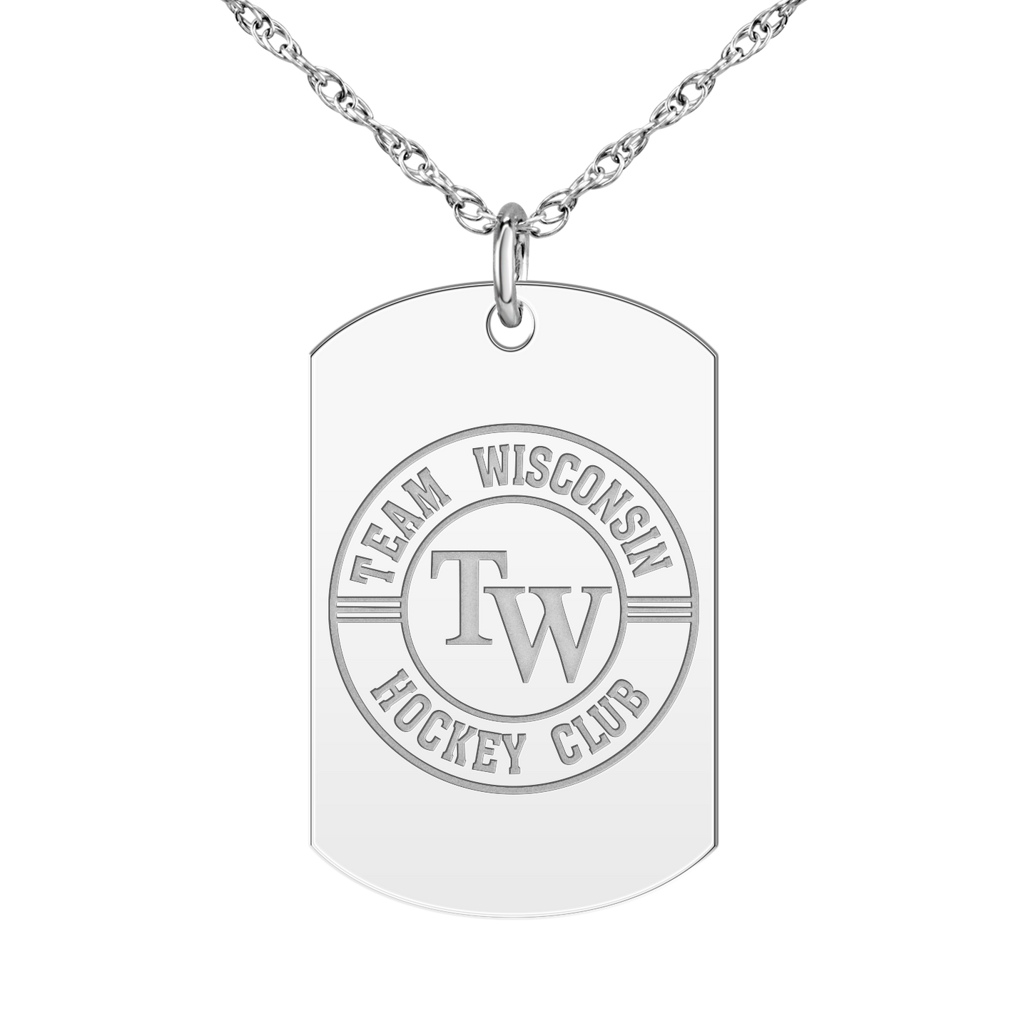 Team Wisconsin Logo Tag Large