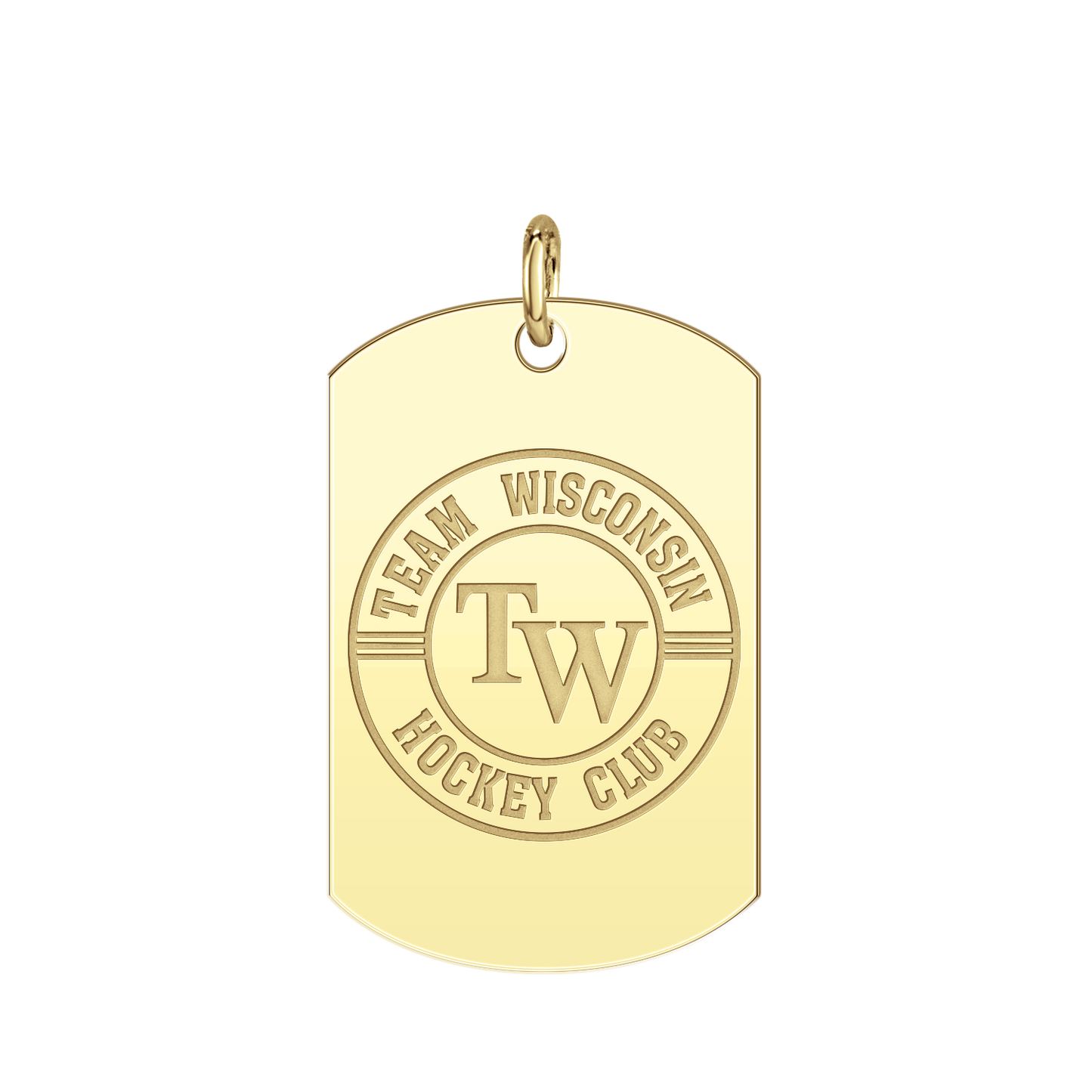 Team Wisconsin Logo Tag Large
